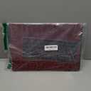 KEROM Compatible for MacBook Air 15 Inch Case 2026 M5, 2023-2025 M4/M3/M2 A3448 A3241 A3114 A2941, Elegant Luxury Crocodile Aligator Skin Snakeskin PU Leather Hardshell & Keyboard Cover, Burgundy