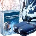 Electromagnetic Snow Removal, 2026 New Anti-freeze Car Snow Removal Device, 2-in-1 Car Defroster and Dummy Anti-Theft Alarm with Flashing LED, USB Rechargeable Complete Winter Safety Set for All-2PCS