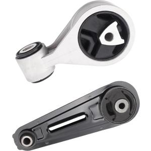 Autoround Front Lower and Upper Engine Torque Strut Mount Kit Compatible with Nissan Rogue 2008-2013, Rogue Select 2014-2015, Sentra 2007-2012, 2.5L, Replace# A4351 A4352, Set of 2