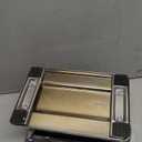 MARCATO Made in Italy Atlas 150 Classic Manual Pasta Maker Machine, Chrome Steel with Black Hand Crank. Makes Lasagna, Fettuccine & Tagliolini.