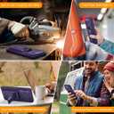 for Samsung Galaxy S26 Ultra Wallet Case with Card Holder & Kickstand & Full Camera Lens Cover, Military Grade Drop Shockproof Rugged Phone Case for S26 Ultra 6.9'', Purple