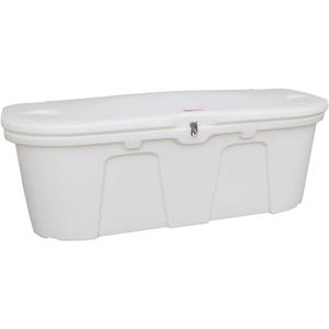 Taylor Made 123650 Stow N' Go Poly Dock and Patio Storage Box - 43" L x 21" W x 36" H, Classic White