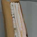 Organic Burp Cloths Baby Boy & Girl - 5-Pack Super Absorbent Cotton Burping Cloths for Babies, Soft & Plush Newborn Spit Up Rags, Infant Towels for Milk Spit Up, Unisex, Large 21" x 10" (Sweet Charm)