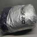 Car Cover Waterproof All Weather for Automobiles, 6 Layers Outdoor Full Exterior Cover Rain Sun UV Snowproof Protection with Zipper Cotton, Mirror Pocket for Sedan (190-195 inch) (XL, Blue)