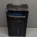 Dehumidifier, 95OZ Dehumidifier for Home 1000 Sq.Ft - Quiet with Auto Shut Off & Relaxing 7 Color Ambient Light, Ideal for Livingroom, Bedroom, Basement(Black)