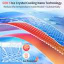 2025 Upgrade Sunshade Roof for Tesla Model Y 2025-2020 [No-Gap/Sag-Free] Middle Magnetic Component Glass Roof Sunshade Heat Insulation for Tesla Model Y Accessories 2025-2020 Blue