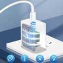 iPhone 17 16 15 Charger 10FT Fast Charging, 2 Pack 20W Type C Wall Charger Block with 10Foot Long USB C to C Cable for iPhone 17/17 Pro/17 Pro Max/Air/16/16 Pro Max/15/15 Pro Max/Plus, iPad, AirPods (White)