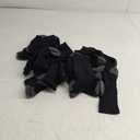 Amazon Essentials Men's Cotton Crew Athletic Socks with Cushioned Sole, 10 Pairs (8-12, Black)