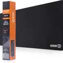 4XL Oversized & Ultimate Gaming Desk Mat 54"x23"(Black) - Giant & Thicker 4mm - Stitched/Water Proof/Non Slip Base