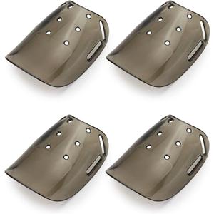 QWORK Metatarsal Guard, 2 Pack Safety Footwear Attachment for Metatarsal Protection, Safety Shoe Cover for Most Work Boots, Universal Size (2 Pair)