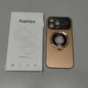 Magnetic Case for iPhone 16 Pro Max Matte PC Shell, Camera Lens Protection, Compatible with MagSafe Kickstand, Durable Slim Phone Case (Desert Titanium Gold)