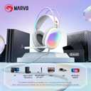 Headset with Mic, RGB Wired Gaming Headset with Surround Sound, Noise Canceling Gaming Headphones for PC, PS5/PS4, Laptop, Mac, Nintendo- HG8959