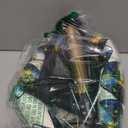 Soccer Ball Size 5,Waterproof PU Leather,Official Match Ball (White Grey)