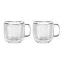 ZWILLING Sorrento Plus 1-pc Double-Wall Glass Cappuccino Mug Set