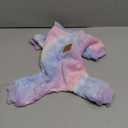 XPUDAC Dog Sweater Glows in the Dark Fleece Pajamas for Small Medium Dogs Girl Boy Puppy Clothes for Halloween Christmas Winter(Small) (Small(Chest:13-14.9"))