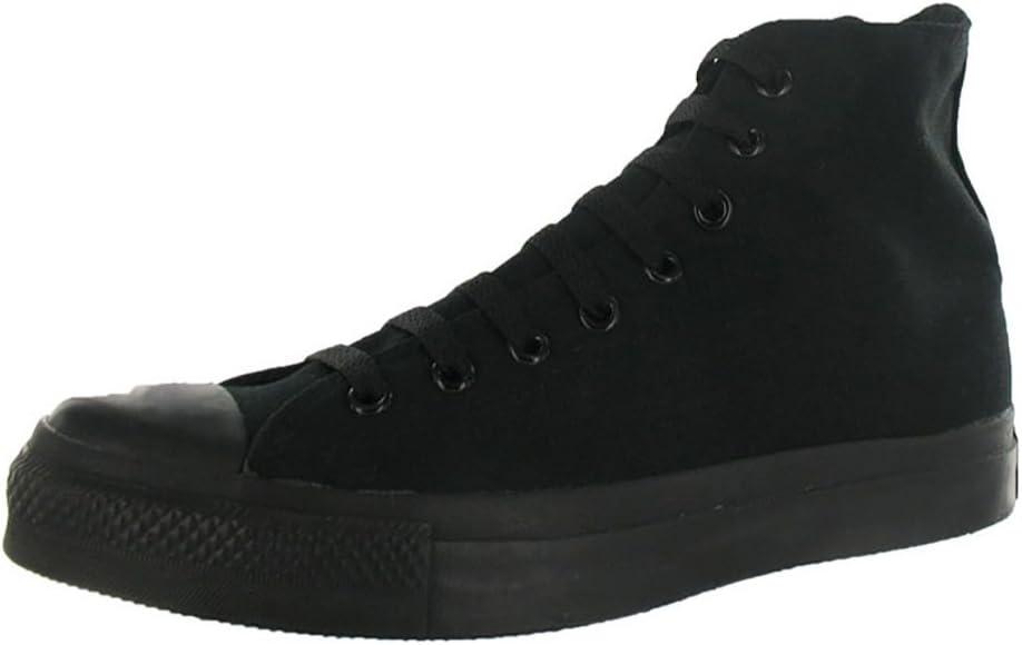 Converse Chuck Tayloe All Star Hi Unisex Shoes Size 8, Color: Black Monochrome
