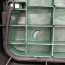 NDS 117BC* 15 in. X 22 in. Rectangular Jumbo Valve Box and Cover, 12 in. Height, Irrigation Control Valve Lettering, Black Box, Green Overlapping Cover, Black/Green