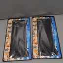 Cute Beach Turtles License Plate Frame, Sea Turtles Sea Shell Starfish Front License Plate Holder Cover, Metal Aluminum Rustproof Car Accessories for Women Men 2 Holes with Screw Caps