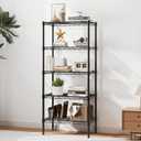DUMOS 5-Tier Metal Storage Shelves, Wire Shelving, Storage Rack, 23.2" W