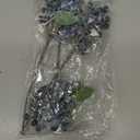 3-Pack Artificial Berry, 9.8 Inch Faux Holly Berry Foam Faux Frosted Berries with Stems for Home/Wedding/Christmas/DIY/Party/Garden/Office [Blueberry]