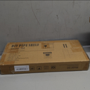 Industrial Pipe Shelf Brackets Wall Mount, Open Black Pipe Shelving for Kitchen,Floating Shelf Brackets Mount,Open Bookshelf Brackets for Shelves,Wall Shelves 12 Inch Deep,(2PcsX3Tier,32" Tall)