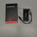 Vansuny 2TB Portable External SSD, USB 3.1 Gen2 Up to 500MB/s Solid State Drive, Metal USB C Mini Portable External Hard Drive for PC, Laptop, Phones and More