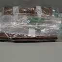 RAINSMORE Mens Messenger Bag 17 Inch Vintage Leather Laptop Briefcase Magnetic Closure Large Satchel Computer Shoulder Bag