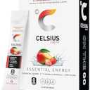 CELSIUS On The Go Strawberry Mango, Sugar Free Energy Drink Mix (14 Sticks per Pack) BBD 02/28