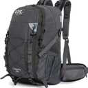 Diamond Candy Waterproof Hiking Backpack for Men and Women, Lightweight Day Pack for Travel Camping | Waterproof, Lightweight, for Travel Camping (Gray)