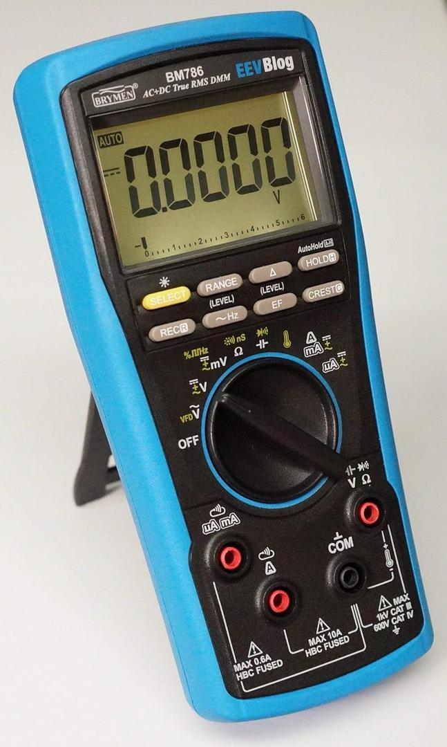 EEVblog BM786 Multimeter, Blue