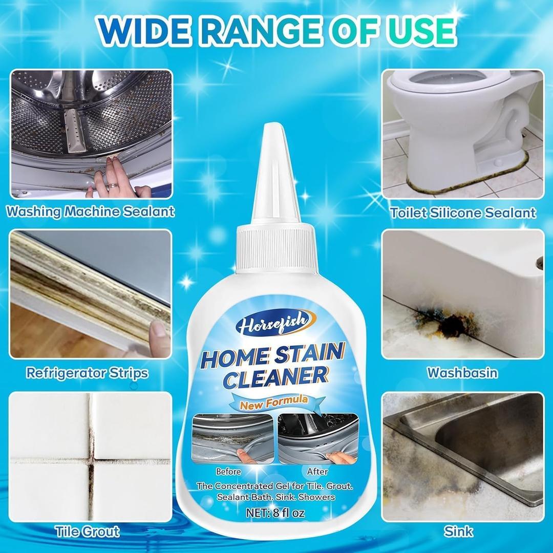 HORSEFISH TOOL Home Stain Cleaner, All Purpose Cleaner for Home Kitchen Sealant Bathroom