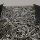 JMEXSUSS 400 LED RGB Icicle Lights - Color Changing, Plug-in for Indoor/Outdoor Christmas Decorations (42.6FT, RGB (Red, Green, Blue))