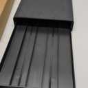 Amazon Basics Nespresso OriginalLine Coffee Pod with 1 Storage Drawer Holder, 50 Capsule Capacity, Black