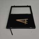 Large Shadow Box Display Frame, 14" X 9.5", Tabletop & Wall Mount for Medal, Pin, Badge & Jewelry Collection