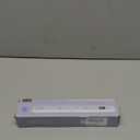 WILLED Under Cabinet Lights Rechargeable, Battery Display, 60 LED Touch Light Bar, Motion Sensor Light Indoor, Battery Operated Closet Light Wireless, Stick on Under Counter Lights for Kitchen(2 Pack) (Cool White 6000K)