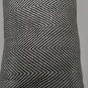 Amazon Basics Cozy Room Dcor Throw Blanket, Lightweight, Recycled Polyester, Dark Gray and Light Gray Herringbone, 50"x 60"