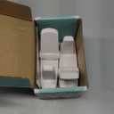 Door Lever Lock (2 Pack)  Prevents Toddlers from Opening Doors  Easy One-Hand Operation for Adults  Durable ABS with 3M Adhesive Backing  No Tools Needed for Install (White)