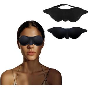 Moisture Chamber Glasses for Dry Eyes Sleep Glasses,Dry Eyes mask,3D Contoured Cup Sleeping Mask The Elastic Band let Eyes mask 360 Zero-Pressure fit