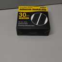 Navona 30Ft x 1 Inch Hook and Loop Strips with Adhesive  2 Rolls Heavy Duty Hook and Loop Tape with Backing for Home, Office, School, and Crafting Projects, Black