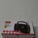 GPX R633B Portable Shortwave AM/FM Clock Radio (Black)