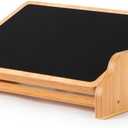 StrongTek Ergonomic Rocking Foot Rest for Under Desk, Adjustable Foot Stool with Non-Slip Surface, Three Positions for Comfort & Stability, Enhances Posture & Circulation, Ideal for Office & Home Use