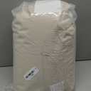 FUANNA Full Size Comforter Sets Beige, 3 Pieces Ruffle Full Size Bedding Sets, Fluffy Bed in a Bag Full for All Seasons, Shabby Chic Full Bed Set with 1 Lightweight Comforter & 2 Pillowshams