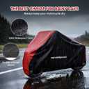 NEVERLAND Motorcycle Cover Waterproof Outdoor - All Season Scooter Covers Heavy Duty with 2 Lock-Holes, Bandage & Storage Bag Fits Most Motorcycles, Scooters, Dirt Bikes, Sportbikes (Up to 86)