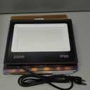 XXBSAZ LED Flood Light Outdoor, High Power Commercial Work Light, IP66 Waterproof Daylight Super Bright Security Stadium Lights for Parking Lots, Warehouses, Yard (2, 200, Watts)