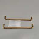 khtumeware 2 Pack 12 Inch(305mm) Antique Brass Cabinet Pulls Heavy Duty Solid Vintage Brass Cabinet Handles Kitchen Antique Bronze Cabinet Hardware for Cupboard Drawer Handles