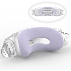 Cushion for Airfit N30i - IBEET Nasal CPAP Mask Cushion Replacement for N30i Nasal Cushion - Upgraded Vent for Leak-Proof Seal, Small Wide (Purple)
