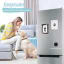 Paw Print Kit for Dogs Cats,Inkless Baby Hand and Footprint Kit, Dog Nose Print Kit,Clean Touch Ink Pad Kit,No Mess Newborn Baby Footprint Kit, Pet Paw Print Kit for Family Keepsake (Medium (Pack of 2), Black)