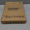 Attelite Acrylic Display Case,Upgrade 4 Tiers Clear Display Case with 3 Adjustable divider, Stackable Large Storage Box with Magnetic Door for Collectibles Action Figures (XL-1pack-4tier)