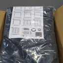 LOOBANI Garage Screen Door 9 x 7 Ft: Heavy Duty Magnetic Closure Mesh Garage Door Screen for 1 Car Garage, Retractable Roll Up Screen Door for Patio, Hand-Free, Easy Install