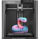 FLASHFORGE Adventurer 5M 3D Printer with Fully Auto Leveling, Max 600mm/s High Speed Printing, 280°C Direct Extruder with 3S Detachable Nozzle, Core XY All Metal Structure, Print Size 220x220x220mm